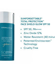 Colorescience Sunforgettable Total Protection Face Shield Glow SPF 50