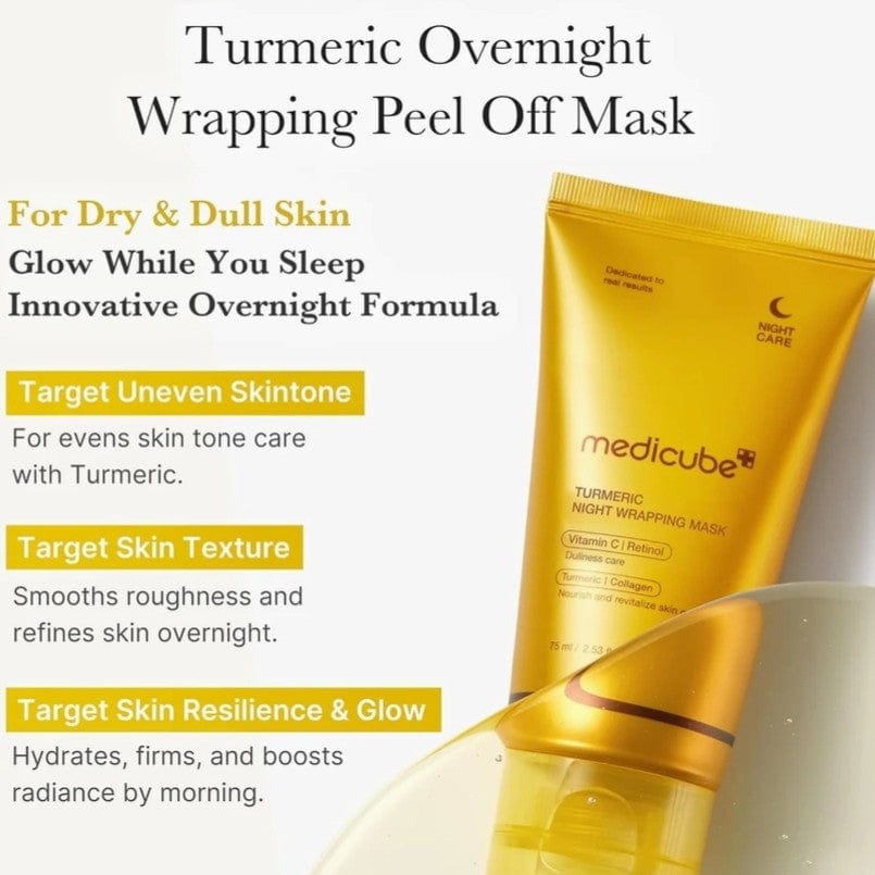 Medicube Kojic Acid Tumeric Wrapping Mask (2.53 fl oz)