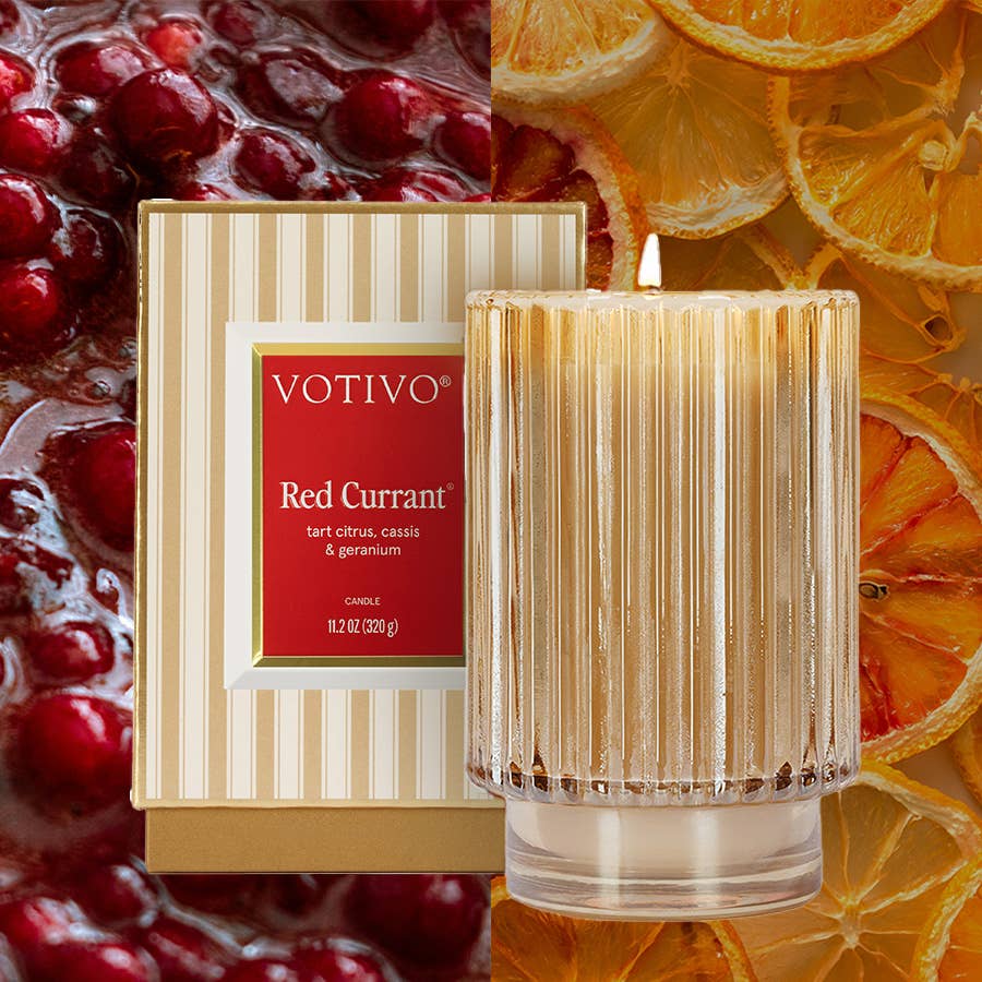 Red Currant Holiday Candle