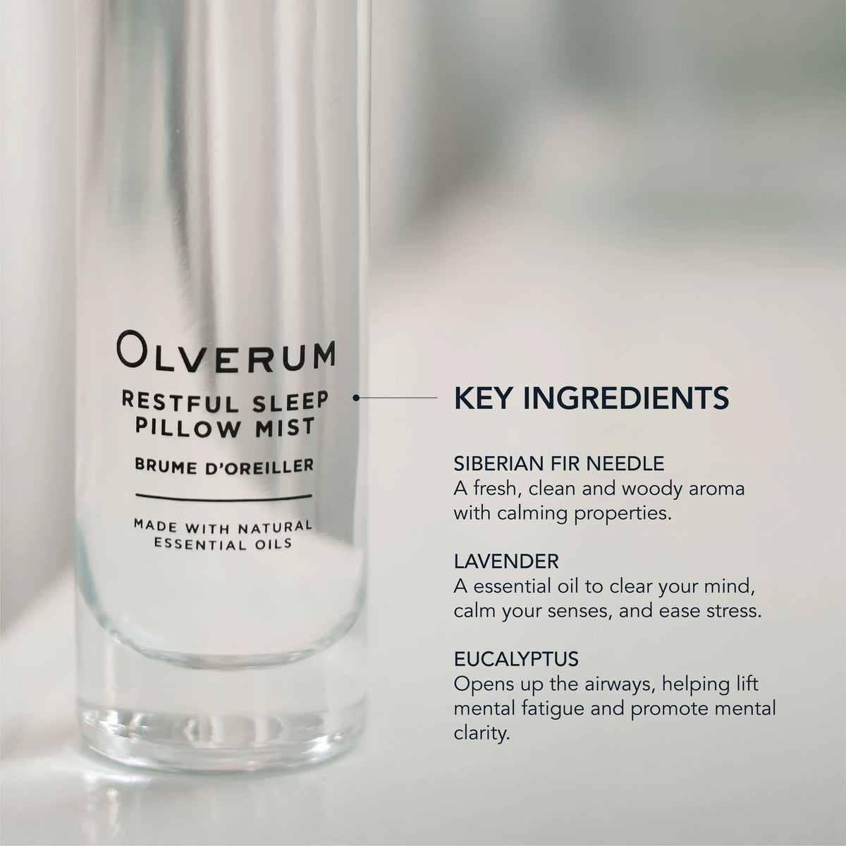 OLVERUM Restful Sleep Pillow Mist – 1 fl. oz.