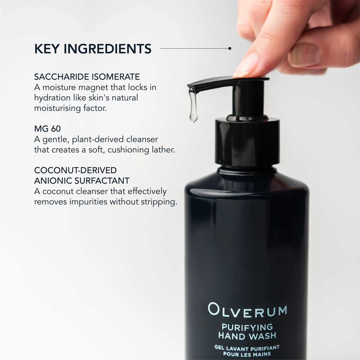 OLVERUM Purifying Hand Wash – 8.5 fl. oz.