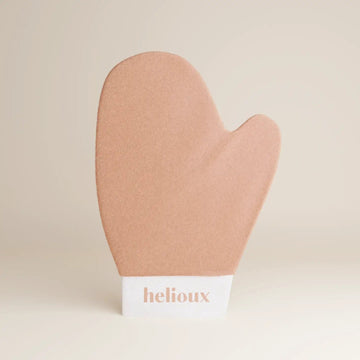 Helioux Velvet Self Tanning Mitt Glove - Face & Body