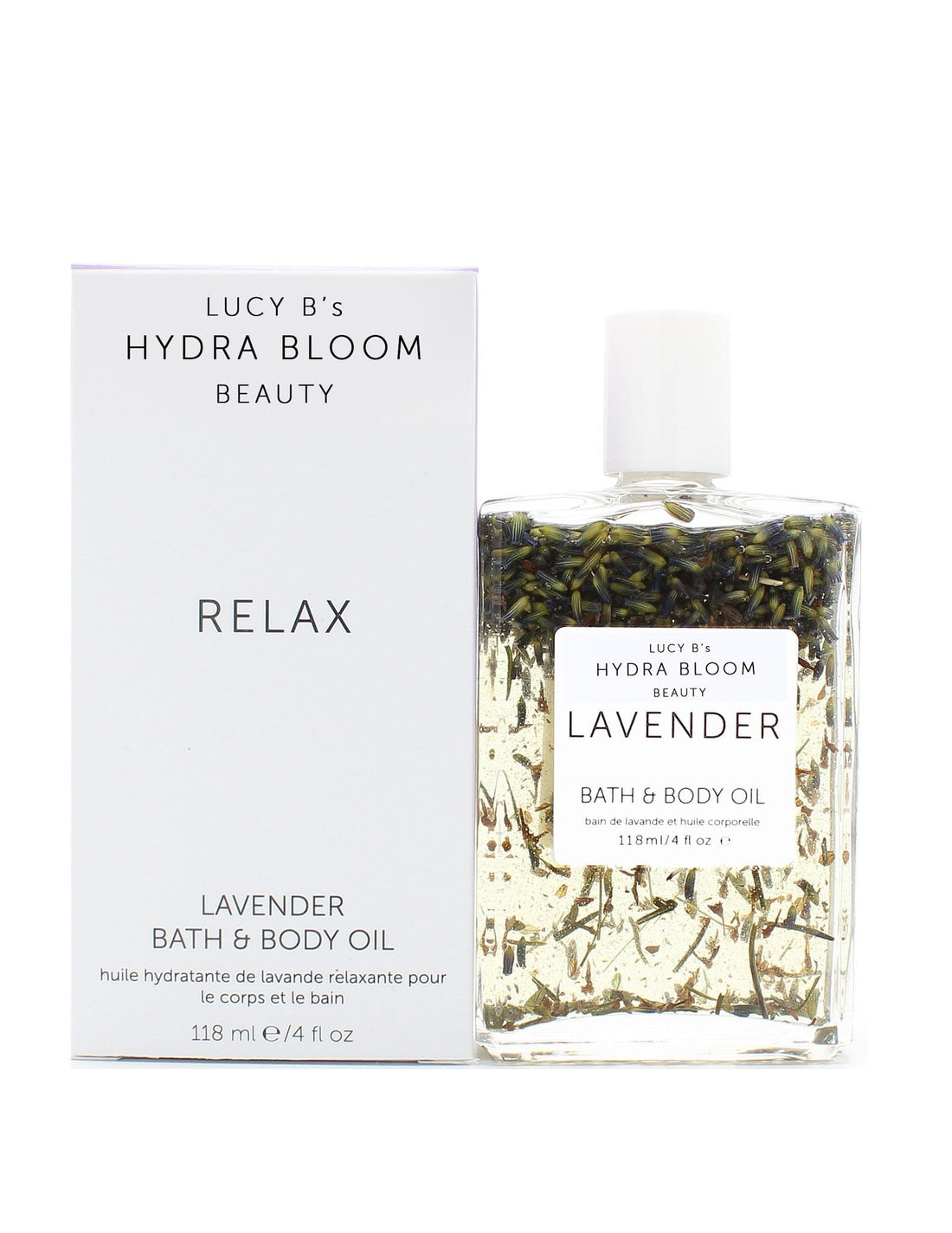 Lucy B's + HYDRA BLOOM Hydra Bloom Lavender Relax Bath and Body Oil